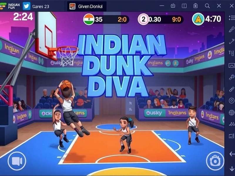 Indian Dunk Diva Gameplay Features