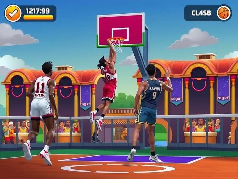 Indian Dunk Diva Game Screenshot